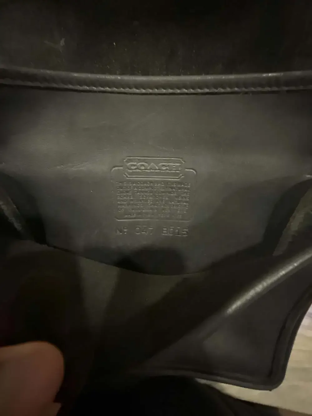 Vintage Coach Station Bag 5130 Leather Satchel Crossbody